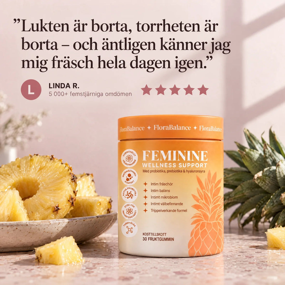 FloraBalance – Gummies med intimflorakomplex
